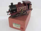 Rare Early Hornby Gauge 0 6v DC LMS Maroon Tank Locomotive 623 Boxed