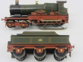 Rare Laurie Pickard Gauge 0 Super Detailed Coarse Scale 12v DC 3-Rail Great Western "City of Truro" Locomotive and Tender