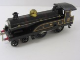 Early Hornby Gauge 0 Clockwork LMS Black 2711 Locomotive