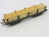 Very Early Hornby Gauge 0 C1922 No2 Timber Wagon