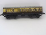 Very Rare Postwar Hornby Gauge 0 No2 GW Brake/ 3rd Passenger Coach