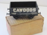Leeds Gauge 0 Wood and Paper Litho " Cawoods" Open Wagon Boxed