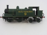 Rare Leeds Gauge 0 12volt DC Southern Green 0-4-4 M7 Tank Locomotive No9