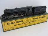 Bassett-Lowke Gauge 0 12vDC BR Blue 4-6-2 "Flying Scotsman" Locomotive and Tender Boxed