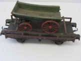 Rare Mills Gauge One Carriage Wagon with Lead Hay Cart Farm Load