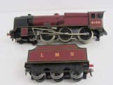 Bassett-Lowke Gauge 0 12volt DC LMS Maroon 4-6-2 Smoke Deflector "Royal Scot" Locomotive and Fowler Type Tender