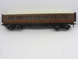 Rare Mills Gauge 0 LNER Teak All First Bogie Coach