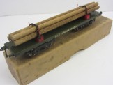 Very Early Hornby Gauge 0 LNER No2 Lumber Wagon Boxed