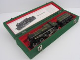 Hornby Gauge 0 20volt "County of Bedford" Locomotive and Tender (contained in replica P Eliz. type wooden presentation box)
