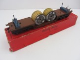 Early Hornby Gauge 0 LMS Trolley Wagon Boxed