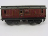 Rare Carette Gauge 0 Midland Clerestory Roof Short Full Brake Bogie Coach