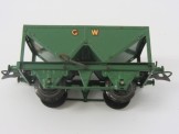 Scarce Hornby Gauge 0 Light Green GW Hopper Wagon