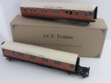 ACE C6 LNER Teak Articulated Sleeping Car Boxed