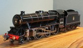 Replica Bassett-Lowke Gauge 0 12vDC BR 4-6-0 Black 5 Locomotive and Tender 45126 Boxed