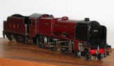 Bassett-Lowke Gauge 0 12vDC LMS Maroon Stanier 4-6-0 "Royal Scot" Locomotive and Tender Boxed