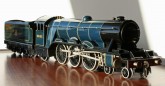 Bassett-Lowke Gauge 0 12vDC BR Blue "Flying Scotsman" Locomotive and Tender Boxed