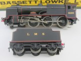 Bassett-Lowke Gauge 0 12vDC LMS Black Stanier 4-6-0 "Royal Scot" Locomotive and Tender Boxed