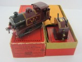 Rare Early  Hornby Gauge 0 6v-Permanent Magnet LMS 0-4-0 Tank Locomotive Boxed