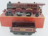 Early Hornby Gauge 0 3E 4volt LMS "Royal Scot" Locomotive and Tender