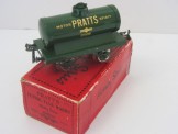 Early Hornby Gauge 0 Green "Pratts"  Tank Wagon Boxed