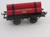 Early Hornby Gauge 0 LMS Gas Cylinder Wagon