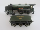 Rare Marklin for Bassett-Lowke Gauge 0 12v DC Electric Southern 4-4-0 Schools Class Locomotive and Tender "Merchant Taylors"