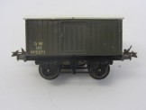 Rare Postwar Hornby Gauge 0 GW No1 Luggage Van