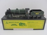 Corgi/Bassett-Lowke Gauge 0 Southern Green 2-6-0 Mogal Locomotive and Tender Boxed