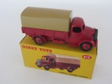 Dinky Toys Rare Red 413 Austin Covered Wagon Boxed