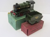 Hornby Gauge 0 SR Green E06 Electric Locomotive and Tender 793 Boxed