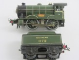 Hornby Gauge 0 SR Green E120 Special Electric Locomotive and Tender 1179