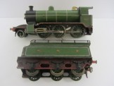 Scarce Bing/Bassett-Lowke Gauge One 12vDC GNR 2-6-0  K1 Locomotive and Tender