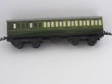 Very Rare Postwar Hornby Gauge 0 SR No2 Passenger Coach Brake/3rd