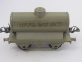 Rare Postwar Hornby Gauge 0 Grey "Royal Daylight" Tank Wagon