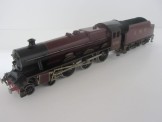 Bassett-Lowke Gauge 0 12v DC LMS Maroon 4-6-0 "Conqueror" Locomotive and Tender