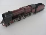 Bassett-Lowke Gauge 0 20v  Electric LMS Maroon Stanier Tender "Royal Scot" Locomotive and Tender