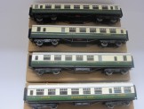 4 Very Rare Exley Gauge 0 First Issue K6 Tourist Stock Bogie Coaches Boxed