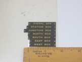 7 Bassett-Lowke Tinplate Signs