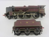 Bassett-Lowke Gauge 0 12v DC LMS Maroon Stanier Royal Scot Locomotive and Tender No  6102 "Black Watch"