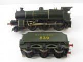 Scratch Built to a high standard Gauge 0 12v DC 3-rail Coarse Scale Southern 2-6-0 Locomotive and Tender 839