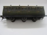 Very Rare Mills Gauge 0 Southern 6-wheeled All First Passenger Coach