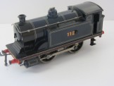 Rare Bassett-Lowke Gauge 0 12v DC Electric CR Blue 112 Tank Locomotive