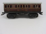 Bing Gauge 0 LMS 1st/3rd Shortie Bogie Coach