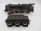 Bassett-Lowke Gauge 0 12v DC LMS Black 4-6-0 "Royal Scot" Locomotive and Tender