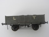 Superbly constructed (probably commercially)wooden  L&Y Coal Wagon