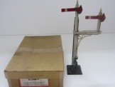 Bassett-Lowke Gauge 0 Metal RH Bracket Signal Boxed