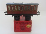 Early Hornby Gauge 0 LNER No1 Passenger Coach  Boxed