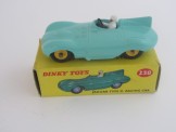 Dinky Toys 238 Turquoise Jaguar Type D. Racing Car Boxed