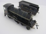 Scarce Bassett-Lowke Gauge 0 Electric Caledonian Blue 4-4-0 Dunalastair Locomotive and Tender 142