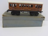 Bing Gauge 0 LNER Shortie Bogie Coach 265 Boxed